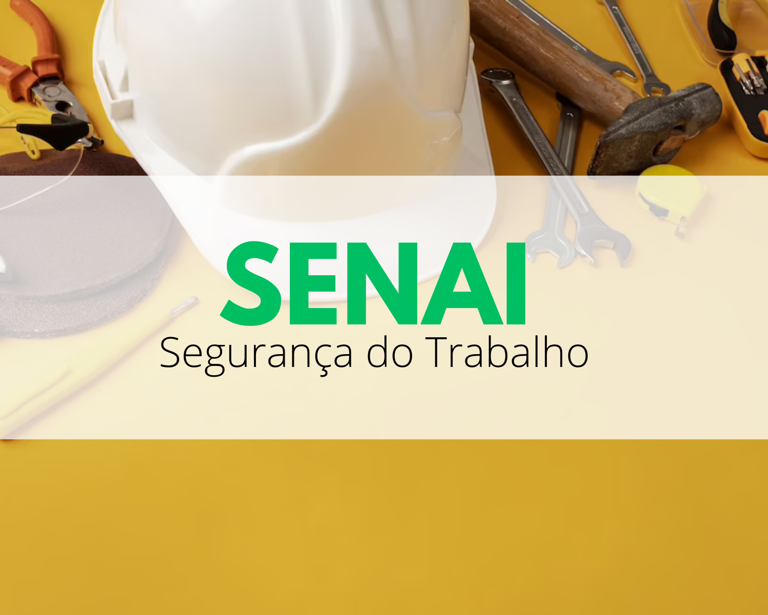 Curso De Tecnico Segurança Do Trabalho Senai   Trabalho De Formatura